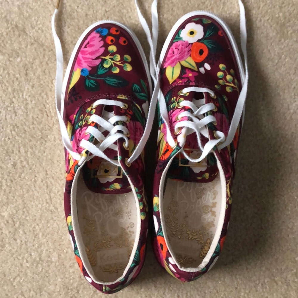 Keds x Rifle Paper Co. Anchor Vintage Blossoms